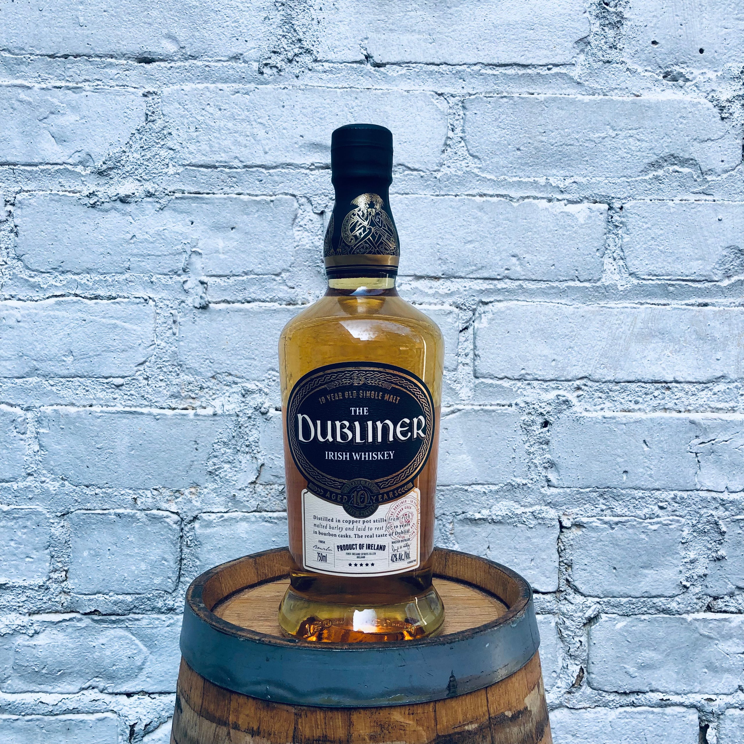 The Dubliner 10 Year Old Single Malt Irish Whiskey Dublin Ireland